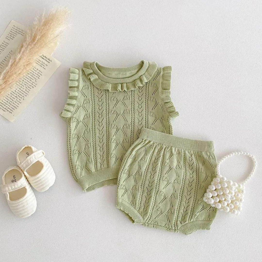 Sunny Day Solid Knit Set
